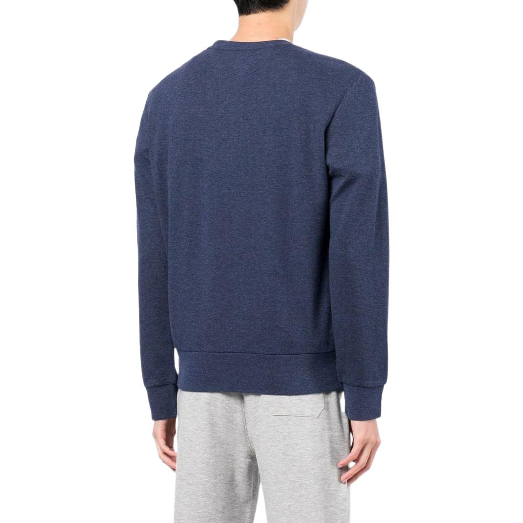 Ralph Lauren SS22 Blue Crewneck Sweatshirt with Logo Embroidery 710680921-028 圖 4