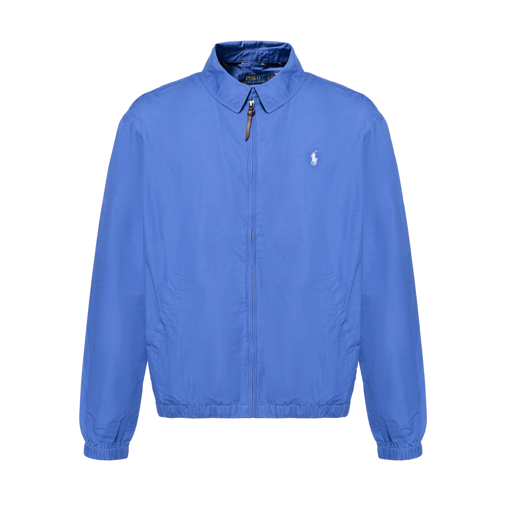 Ralph Lauren SS22 Blue Embroidered Solid Long Sleeve Jacket 710704084-021