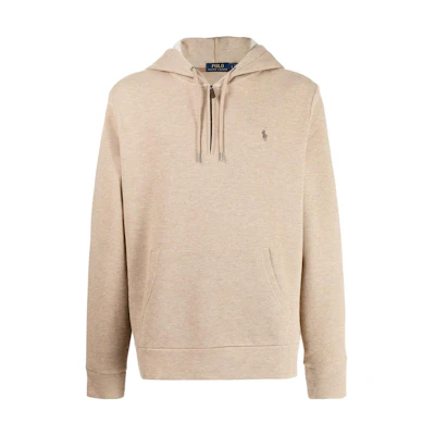 Ralph Lauren SS22 Brown Solid Zip-Up Hoodie for Men 710862793-001