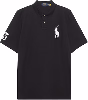 Ralph Lauren SS22 Custom Slim Fit Embroidered Logo Polo Shirt Black 710697457-007 Buy Ralph Lauren SS22 Custom Slim Fit Embroidered Logo Polo Shirt Black 710697457-007