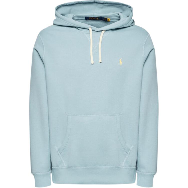 Ralph Lauren SS22 Embroidered Logo Drawstring Hoodie Blue 710766778-052