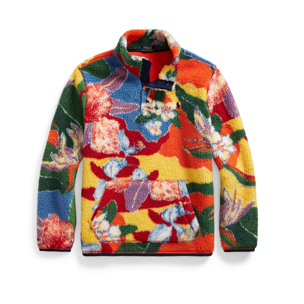 Ralph Lauren SS22 Floral Print Pullover Sweatshirt Multicolor MNPOKNI16821-793