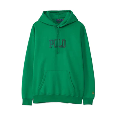 Ralph Lauren SS22 Green Hoodie with Letter Print Design 710860402-003