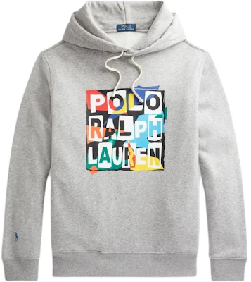 Ralph Lauren SS22 Grey Hoodie with Pony Logo Unisex Fleece Pullover 710868912002 Order Ralph Lauren SS22 Grey Hoodie with Pony Logo Unisex Fleece Pullover 710868912002