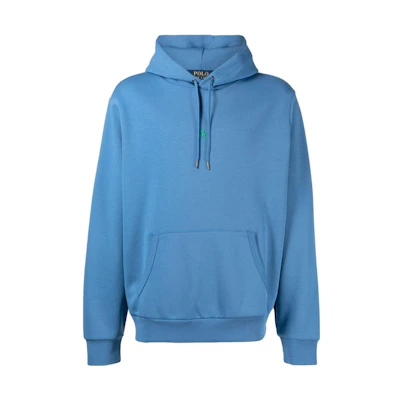 Ralph Lauren SS22 Logo Drawstring Hoodie Blue 710839047-010