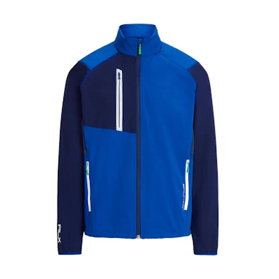 Ralph Lauren SS22 Packable Hooded Printed Jacket Blue - Stylish Outerwear MNXGOTW16020033