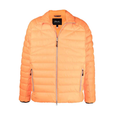 Ralph Lauren SS22 Padded Zip Jacket Orange 784846743006
