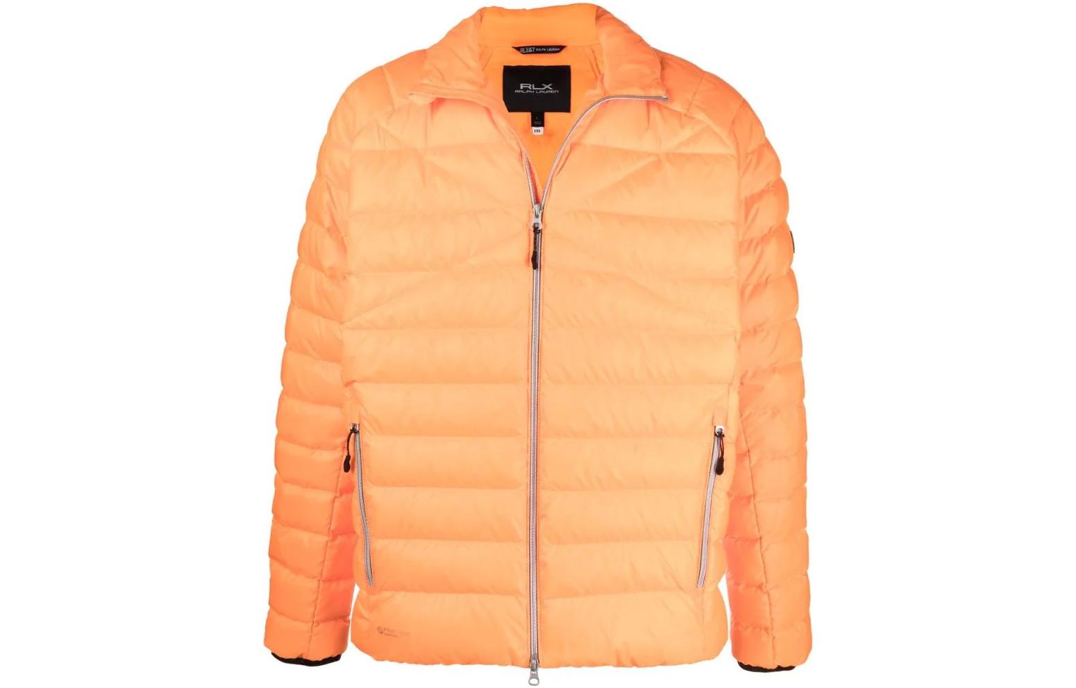 Ralph Lauren SS22 Padded Zip Jacket Orange 784846743006 圖 2