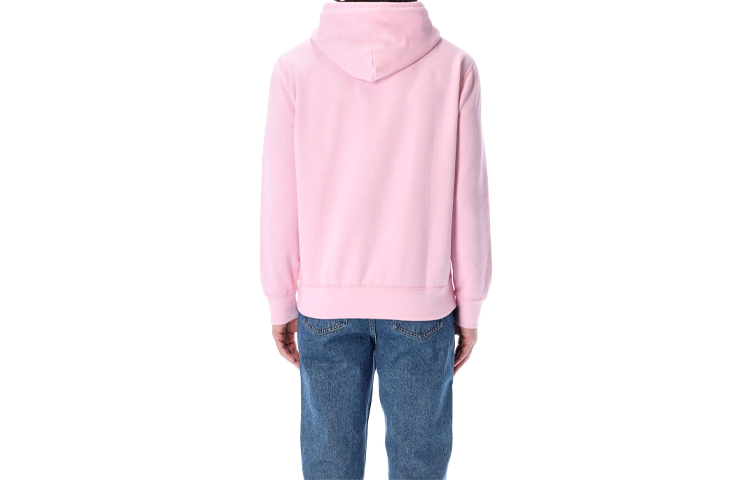 Ralph Lauren SS22 Pink Hoodie for Men with Solid Logo Design 710766778F-033 圖 3