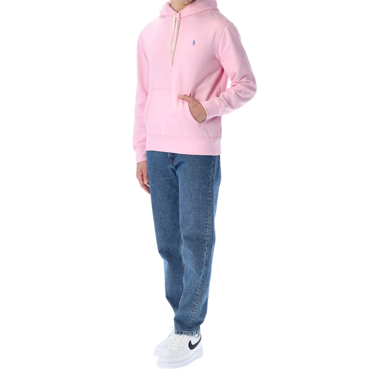 Ralph Lauren SS22 Pink Hoodie for Men with Solid Logo Design 710766778F-033 圖 4