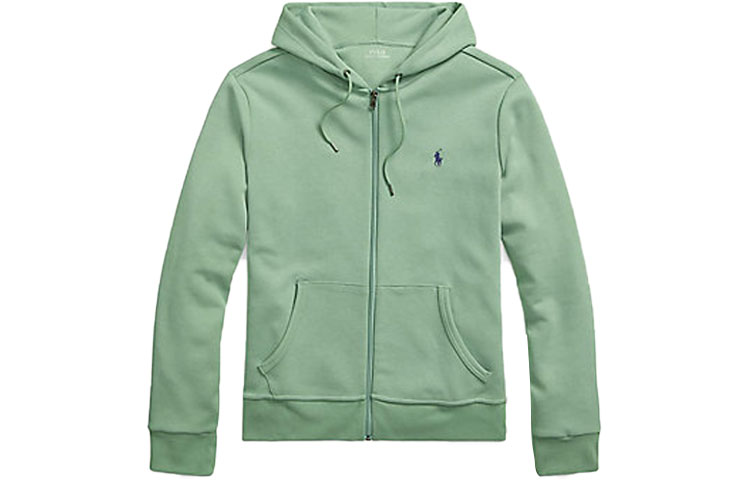 Ralph Lauren SS22 Reversible Full-Zip Knit Jacket Green MNPOKNI16821925-300