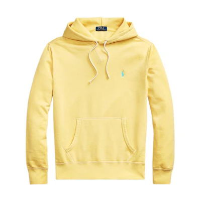 Ralph Lauren SS22 Solid Color Hoodie Pullover for Men Yellow MNPOKNI16821850-700
