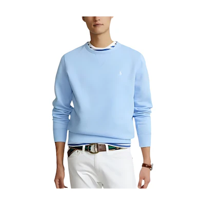 Ralph Lauren SS22 Solid Pullover Sweatshirt Blue 710766772-029