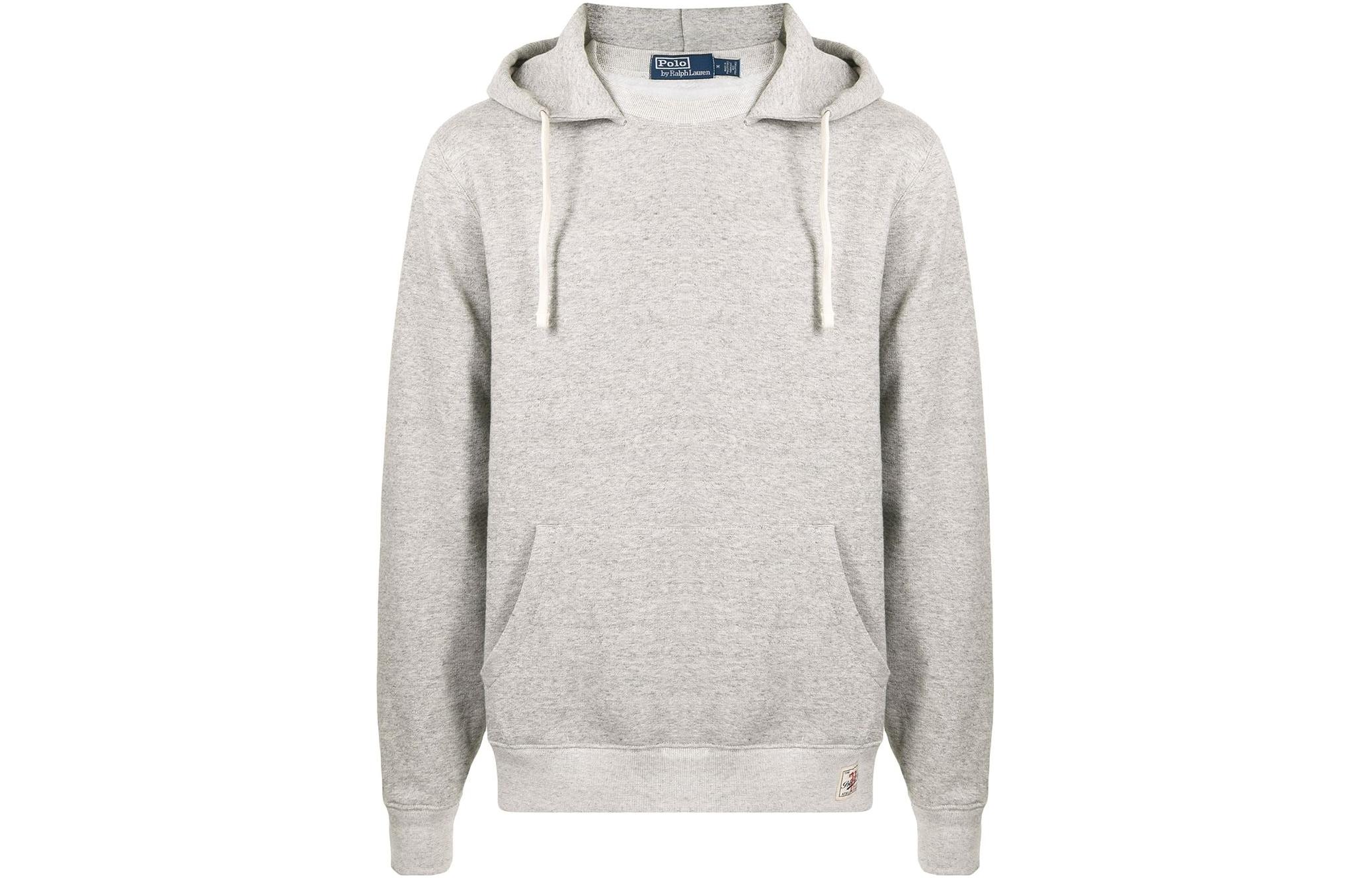 Order 랄프 로렌 SS22 빈티지 솔리드 긴팔 스웻셔츠 그레이 710850865-002