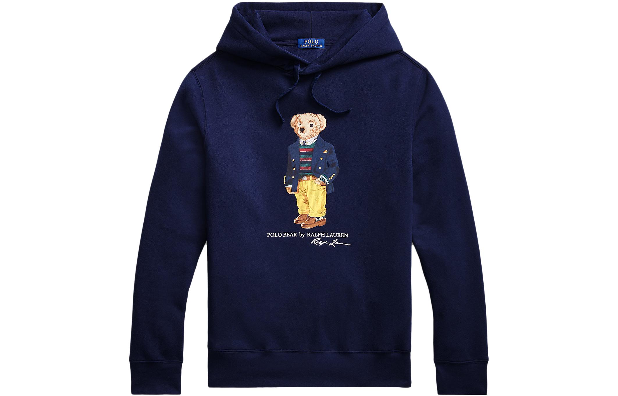 Ralph Lauren SS23 Blue Cartoon Graphic Sweatshirt Men 710852453-020