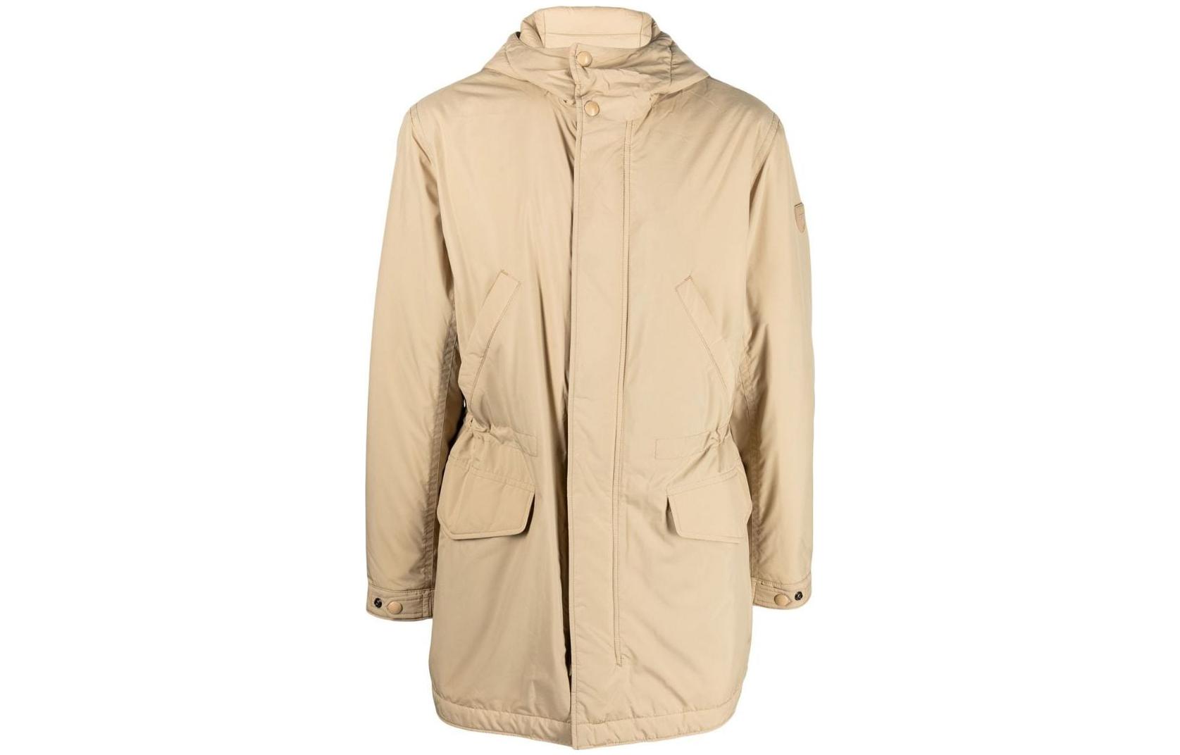 Ralph Lauren SS23 Brown Waterproof Hooded Multi-Pocket Jacket 710888114-001