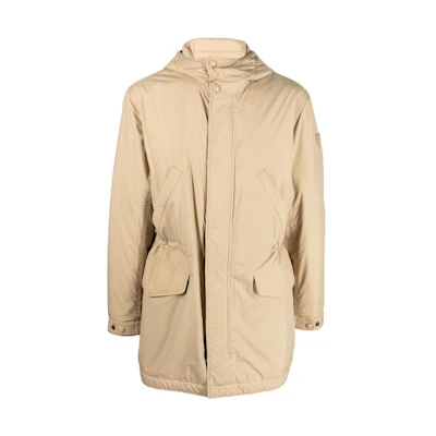 Ralph Lauren SS23 Brown Waterproof Hooded Multi-Pocket Jacket 710888114-001