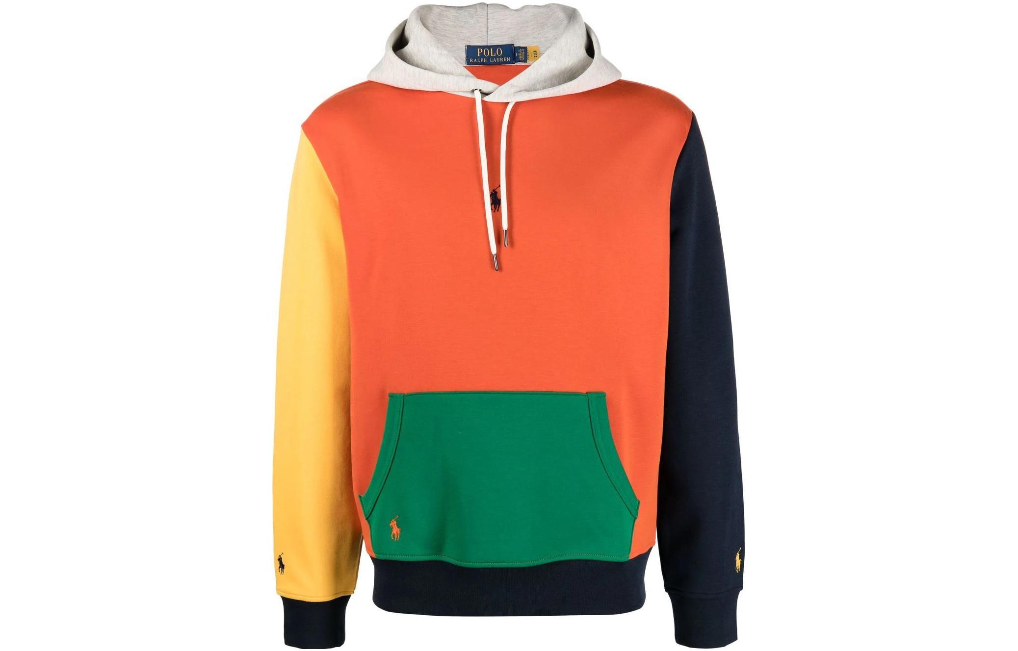 Order Ralph Lauren SS23 色塊拼接刺繡Logo連帽衫 710881505-001