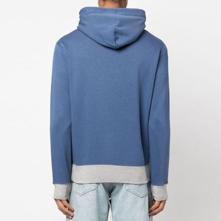Ralph Lauren SS23 Colorblock Drawstring Hoodie Blue - Fashion 710890865-001 圖 4
