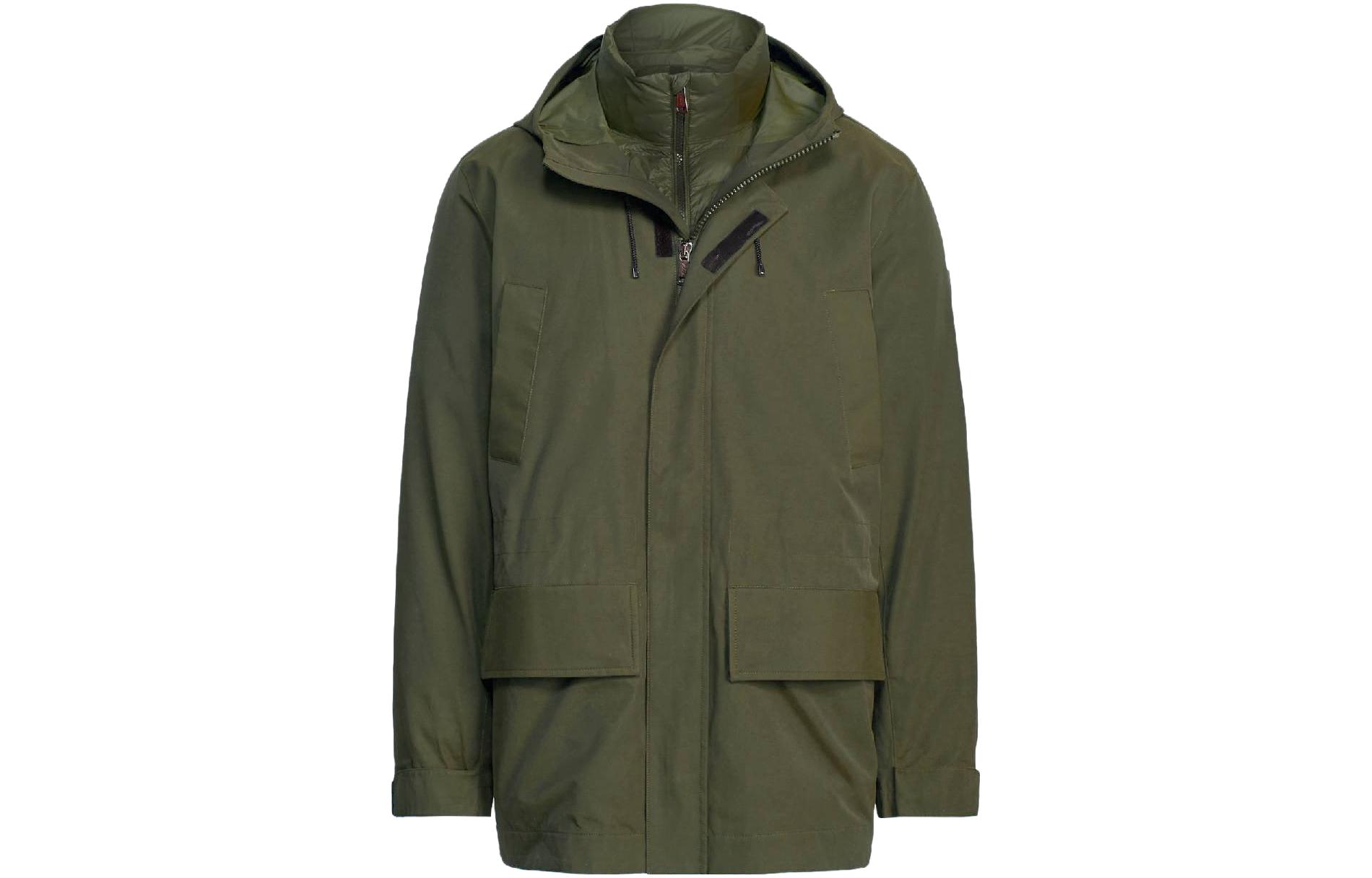 Ralph Lauren SS23 Detachable Zipper Jacket Green 710852708-003