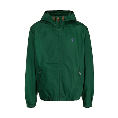 Ralph Lauren SS23 Green Softshell Jacket with Embroidered Logo 710832204-010