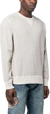 Ralph Lauren SS23 Crewneck Sweatshirt Abu-Abu Logo Patch 710907252-002 Purchase Ralph Lauren SS23 Crewneck Sweatshirt Abu-Abu Logo Patch 710907252-002