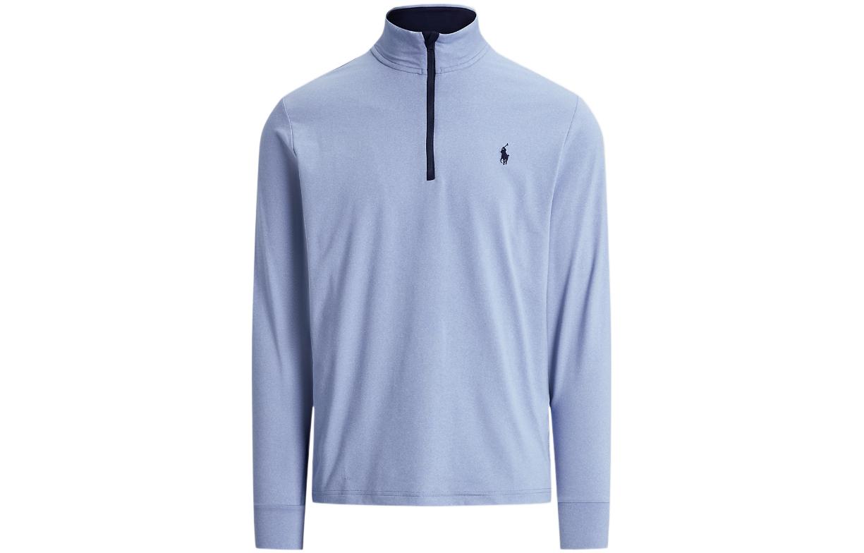 Ralph Lauren SS23 Half-Zip Logo Sweatshirt Blue Men’s MNPOKNI16822774-400 圖 2