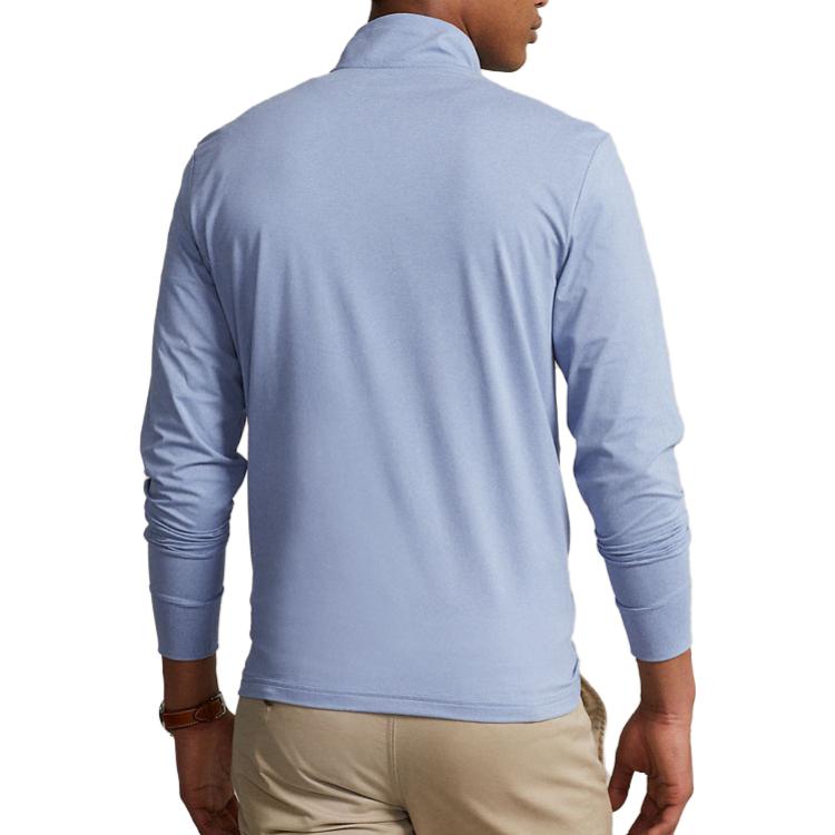 Ralph Lauren SS23 Half-Zip Logo Sweatshirt Blue Men’s MNPOKNI16822774-400 圖 5