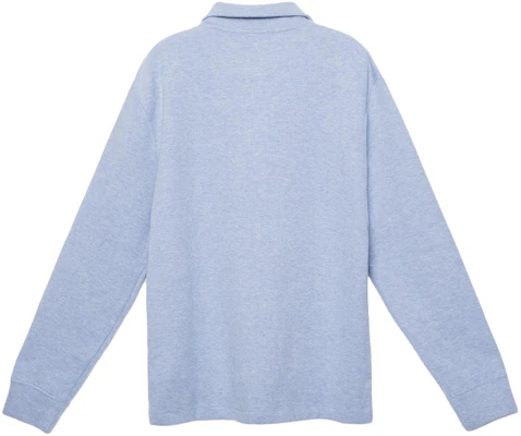 Ralph Lauren SS23 Sweatshirt Half-Zip Logo Bordir Biru 710857073-008 Lookbook Ralph Lauren SS23 Sweatshirt Half-Zip Logo Bordir Biru 710857073-008