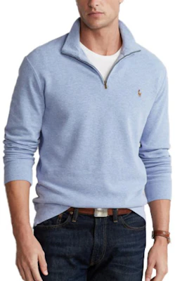Ralph Lauren SS23 Sweatshirt Half-Zip Logo Bordir Biru 710857073-008 Shop Ralph Lauren SS23 Sweatshirt Half-Zip Logo Bordir Biru 710857073-008