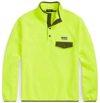 ラルフローレン SS23 レモンイエロー ハーフジップ プルオーバー スウェットシャツ MNPOKNI16822717-700 Order ラルフローレン SS23 レモンイエロー ハーフジップ プルオーバー スウェットシャツ MNPOKNI16822717-700