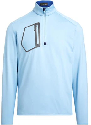 Ralph Lauren SS23 淺藍色半拉鍊休閒運動上衣 MNXGKNI16820142-400 Buy Ralph Lauren SS23 淺藍色半拉鍊休閒運動上衣 MNXGKNI16820142-400