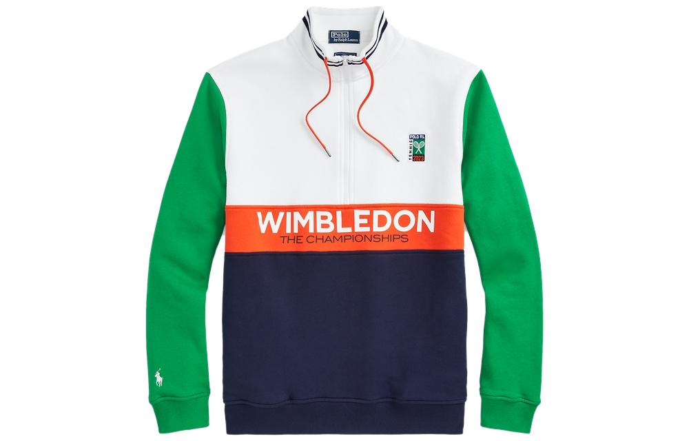 Ralph Lauren SS23 Logo Embroidered Half-Zip Sweatshirt Multicolor MNPOKNI16822893-100 圖 2