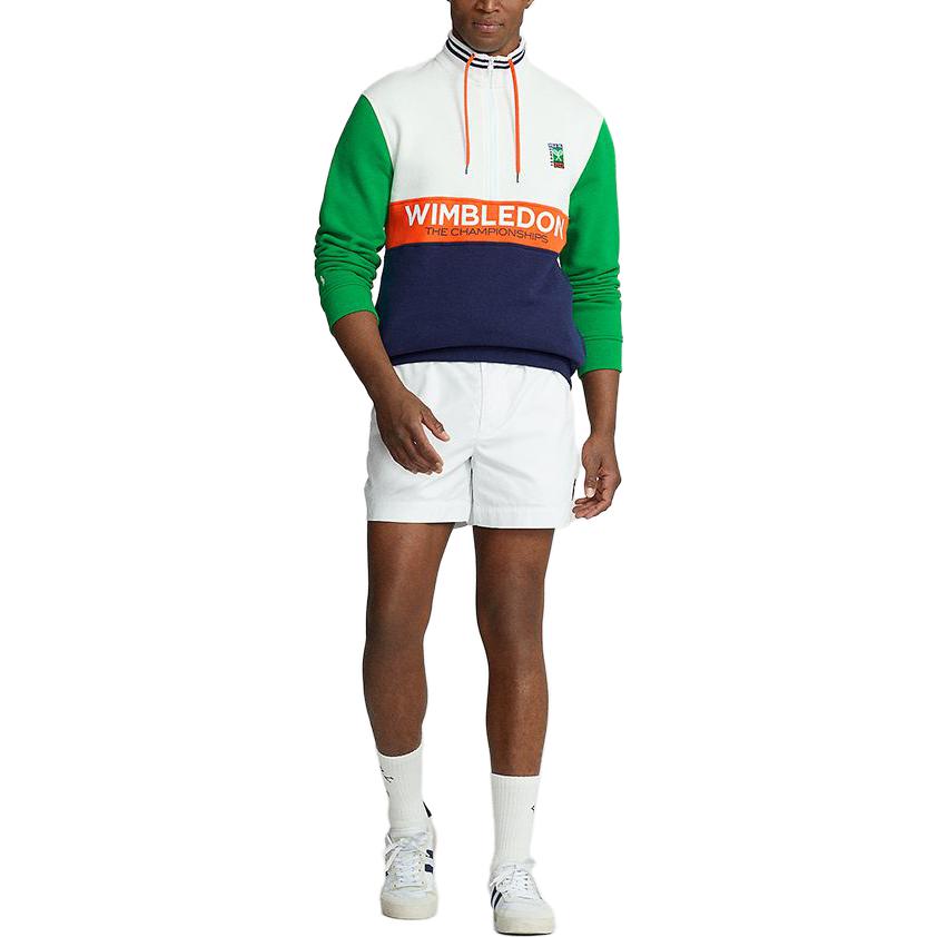 Ralph Lauren SS23 Logo Embroidered Half-Zip Sweatshirt Multicolor MNPOKNI16822893-100 圖 3