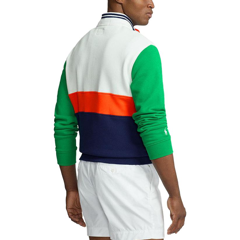 Ralph Lauren SS23 Logo Embroidered Half-Zip Sweatshirt Multicolor MNPOKNI16822893-100 圖 5