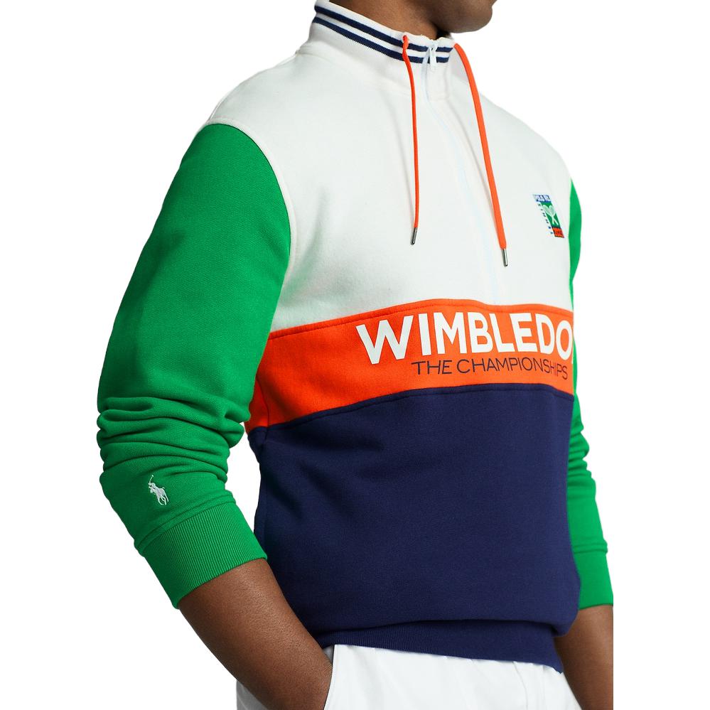 Ralph Lauren SS23 Logo Embroidered Half-Zip Sweatshirt Multicolor MNPOKNI16822893-100 圖 6