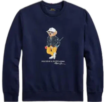 拉夫·勞倫 SS23 海軍藍小熊印花圓領長袖上衣 MNPOKNI16822793-410 Order 拉夫·勞倫 SS23 海軍藍小熊印花圓領長袖上衣 MNPOKNI16822793-410