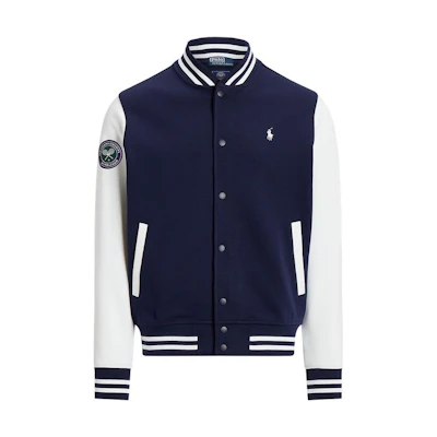 Ralph Lauren SS23 Navy Blue Logo Pony Embroidered Casual Jacket MNPOOTW16021117-410
