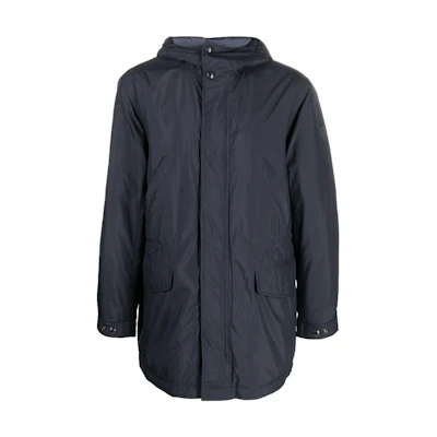 Ralph Lauren SS23 Navy Waterproof Multi-Pocket Hooded Jacket 710888114-002