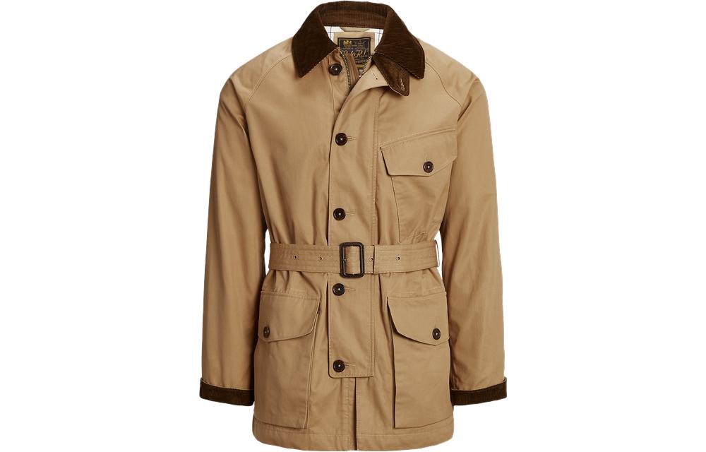 Ralph Lauren SS23 Patchwork Single-Breasted Casual Jacket Brown MNPOOTW16021077-250