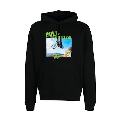 Ralph Lauren SS23 Photo Letter Logo Print Hoodie Black 710890953-001