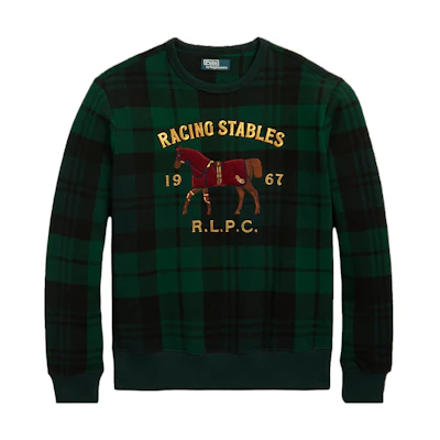 Ralph Lauren SS23 Plaid Wool Sweater Sweatshirt Men Multicolor MNPOKNI16822285-999