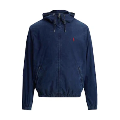 Ralph Lauren SS23 Pony Embroidered Zip Jacket Deep Navy MNPOOTW16020758-400