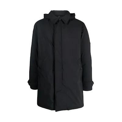 Ralph Lauren SS23 Solid Color Hooded Down Jacket Black 710876146001001