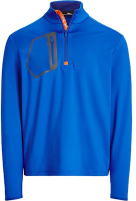 Ralph Lauren SS23 藍色半拉鍊純色套頭衫運動衫 MNXGKNI16820154-400 Buy Ralph Lauren SS23 藍色半拉鍊純色套頭衫運動衫 MNXGKNI16820154-400