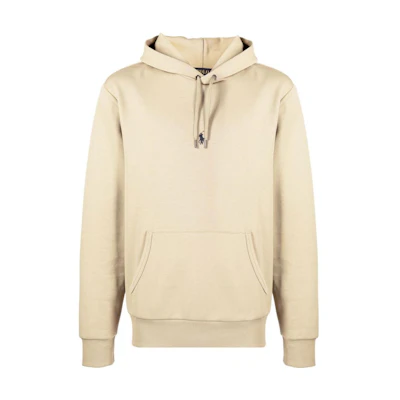 Ralph Lauren SS23 Solid Logo Embroidered Hoodie Men’s Khaki 710881506-019