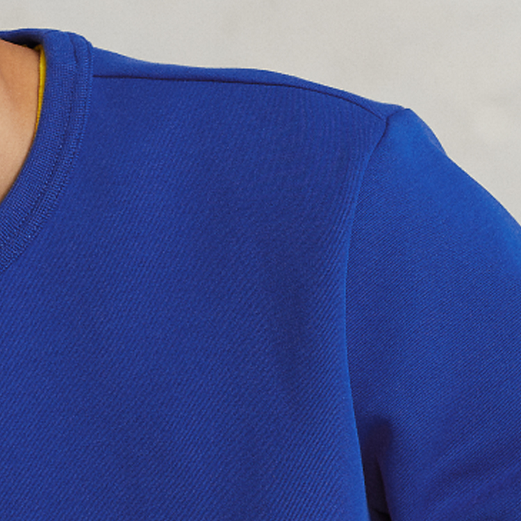 Ralph Lauren SS23 Solid Logo Embroidered Knit Sweatshirt Blue MNPOKNI16822693-400 圖 7