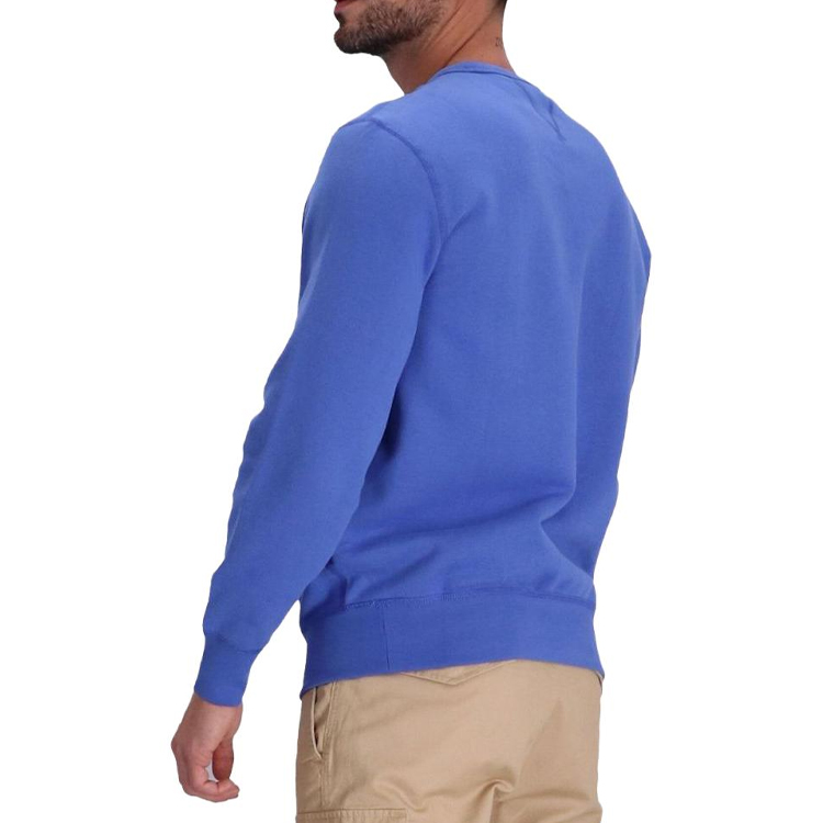 Ralph Lauren SS23 Solid Logo Print Crewneck Sweatshirt Navy Blue 710766772-043 圖 4