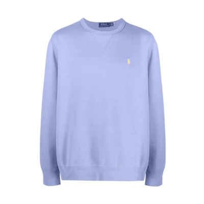 Ralph Lauren SS23 Solid Logo Print Pullover Sweatshirt Mens 710766772-048