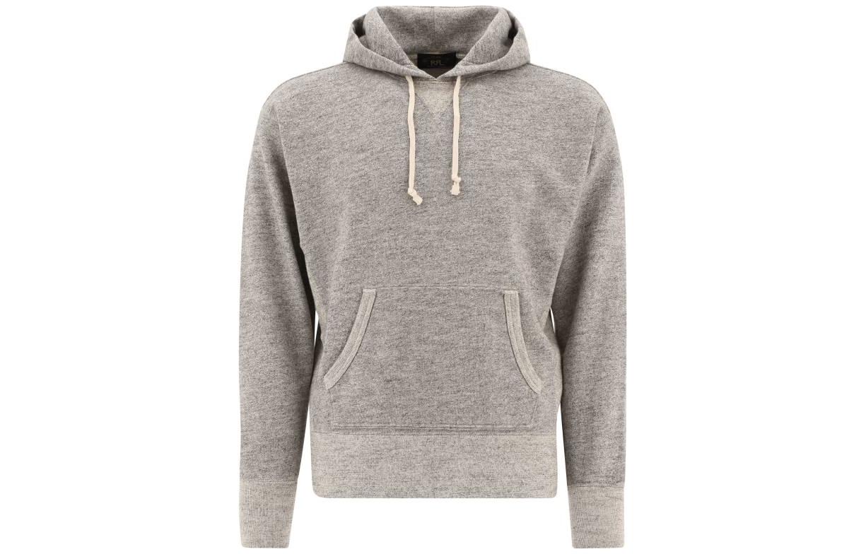 Ralph Lauren SS23 Solid Ribbed Hem Drawstring Hoodie Light Brown 782751194-001 圖 2